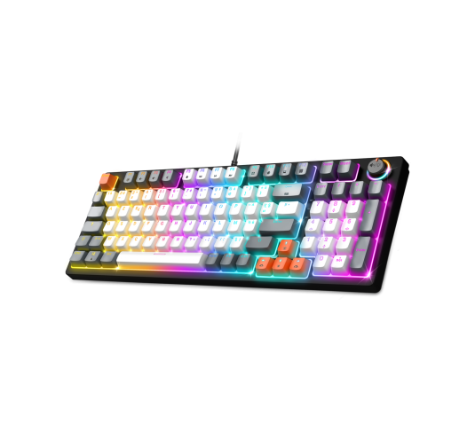 Spirit of Gamer CLAVIER XPERT -K350 MECA TKL RGB USB (Blanc)