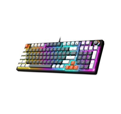 Spirit of Gamer CLAVIER XPERT -K350 MECA TKL RGB USB (Noir)