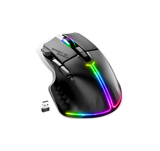Spirit of Gamer SOURIS PRO-M5 WIRELESS BLACK