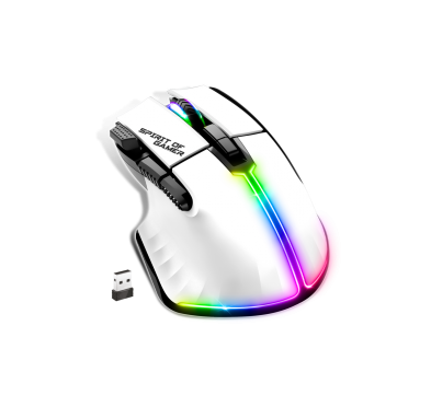 Spirit of Gamer SOURIS PRO-M5 WIRELESS WHITE