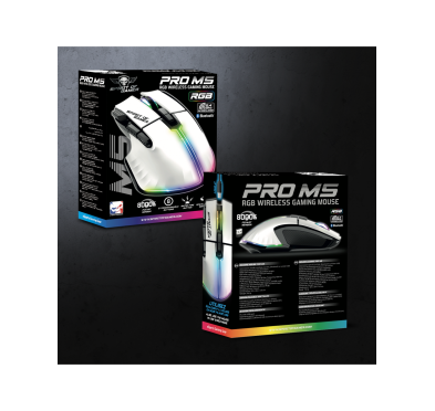 Spirit of Gamer SOURIS PRO-M5 WIRELESS WHITE