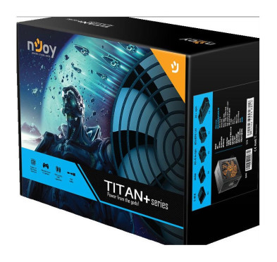 Boite d'alimentation Njoy Titan+ 550W 80Plus Bronze