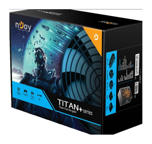 Boite d'alimentation Njoy Titan+ 550W 80Plus Bronze