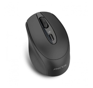 ADVANCE SOURIS FEEL BLACK SANS FIL