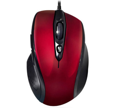 ADVANCE SOURIS USB 6D FILAIRE RED