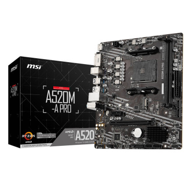 MSI CARTE MERE A520M-A PRO