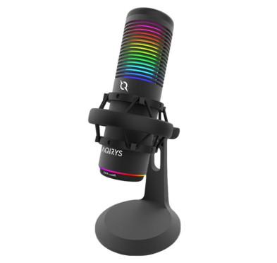 AQIRYS Microphone Double Condensateur USB GALILEO