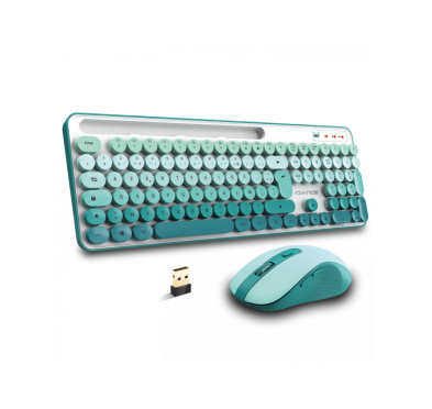 ADVANCE PEPS PACK CLAVIER SOURIS SANS FIL VERT