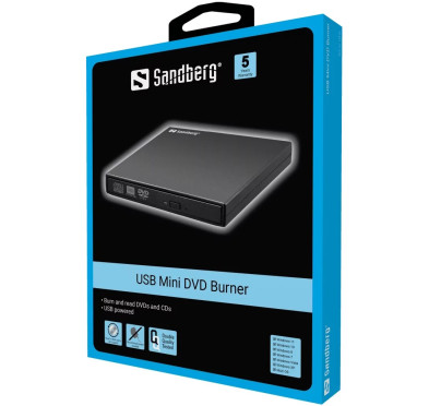 SANDBERG MINI LECTEUR DVD USB