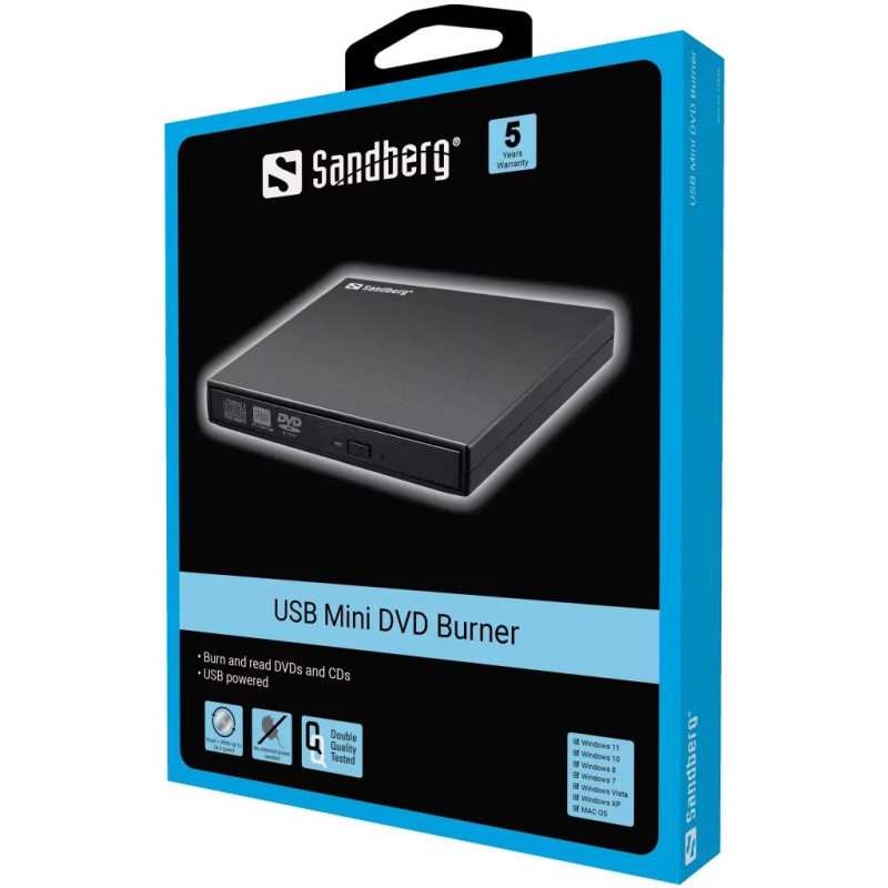 SANDBERG MINI LECTEUR DVD USB