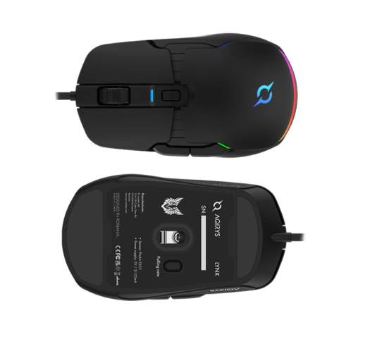 AQIRYS SOURIS LYNX BLACK