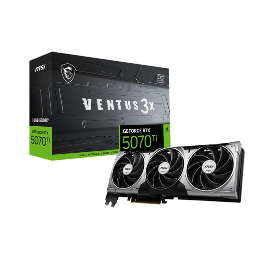 GeForce RTX 5070 Ti 16G VENTUS 3X OC