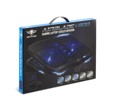 AIRBLADE 600 BLEU REFROIDISSEUR PC PORT 17''