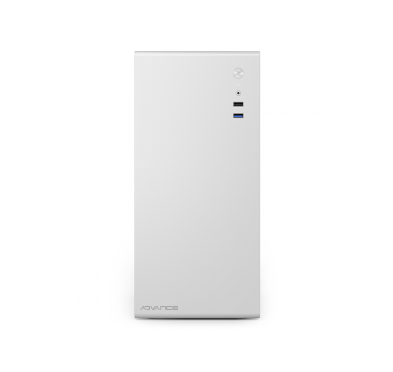 ADVANCE BOITIER OPTIMA WHITE METAL MATX/ITX/USB3.0+