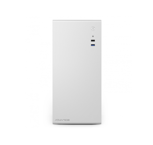 ADVANCE BOITIER OPTIMA WHITE METAL MATX/ITX/USB3.0+