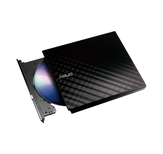 ASUS SDRW-08D2S-U LITE Black - Graveur DVD portable 8X avec prise en charge M-DISC pour une sauvegarde des données à vie