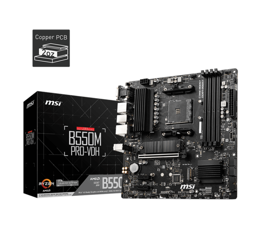 MSI CARTE MERE B550M PRO-VDH