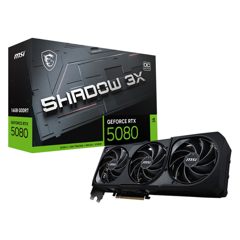 RTX 5080 16G SHADOW 3X OC RTX 5080 16G SHADOW 3X OC