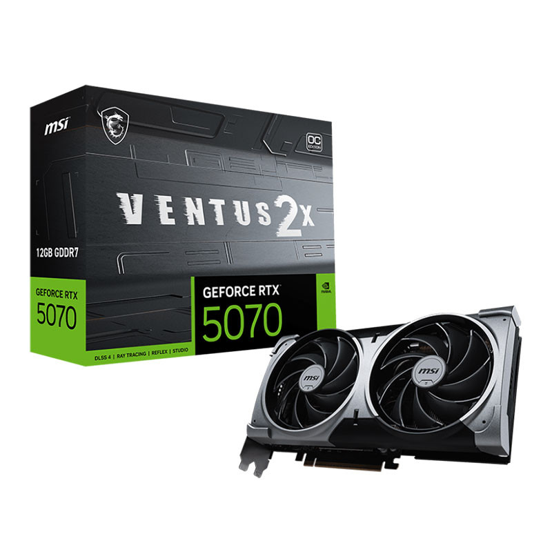 GeForce RTX™ 5070 12G VENTUS 2X OC GeForce RTX™ 5070 12G VENTUS 2X OC