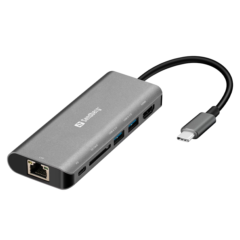 DOCKING USB-C DOCK HDMI+LAN+SD+USB100W DOCKING USB-C DOCK HDMI+LAN+SD+USB100W