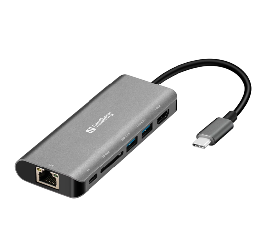 DOCKING USB-C DOCK HDMI+LAN+SD+USB100W