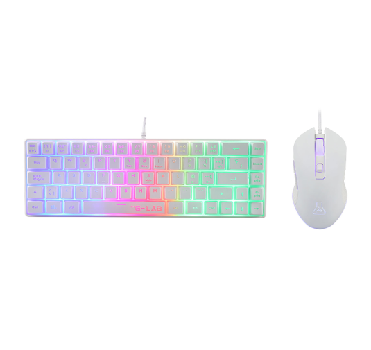 G-LAB Pack clavier souris gamer COMBO HYDROGEN