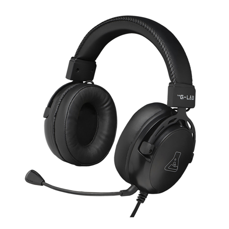 G-LAB Casque gaming filaire KORP TITANIUM