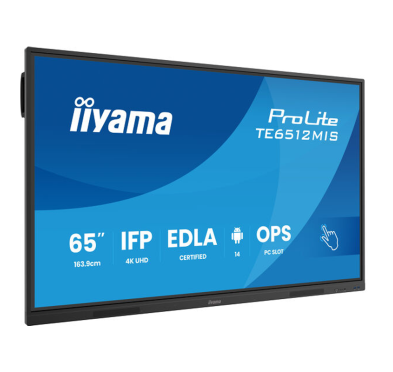 IIYAMA ECRAN TACTILE INTERACTIF 4K UHD 65" TE6512MIS-B4AG