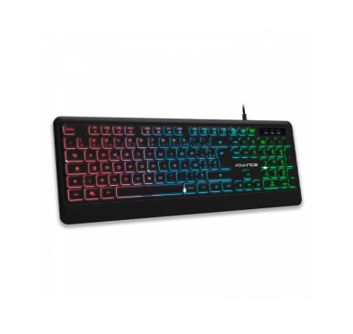 ADVANCE CLAVIER GAMING GTA 220 RETRO ECLAIRAGE RGB RAINBOW