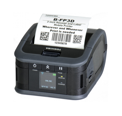 Imprimante de Ticket Thermique Toshiba – Noir – B-FP3D-BT