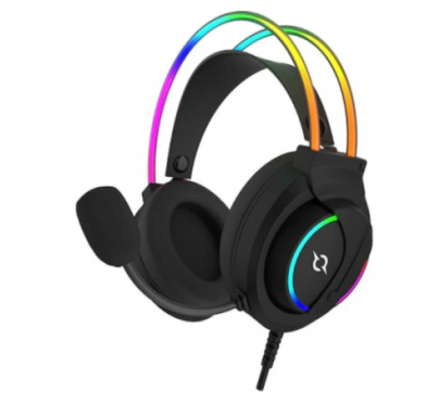 Casque Micro GAMER  AQIRYS CYGNUS - Filaire - Black