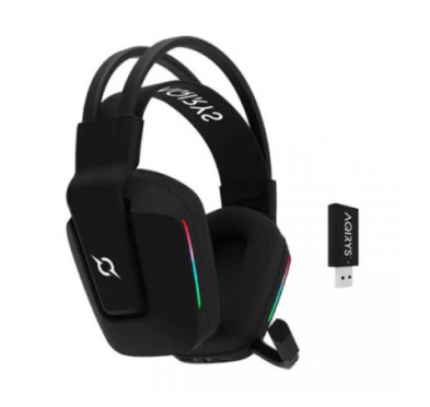 Casque Gamer Sans Fil AQIRYS ALYA Stéréo 3D -Black