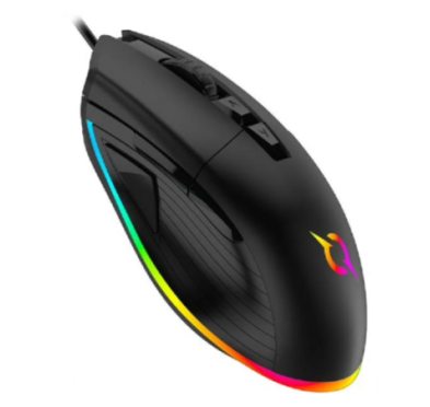 SOURIS GAMER AQIRYS ACRUX, RGB, Filaire, Black