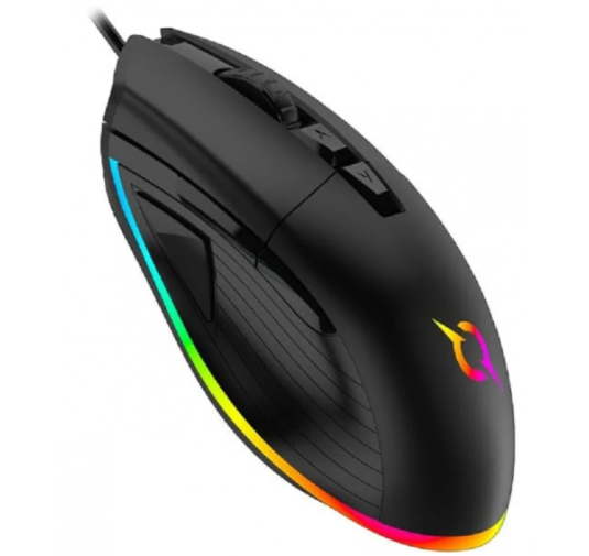 SOURIS GAMER AQIRYS ACRUX, RGB, Filaire, Black