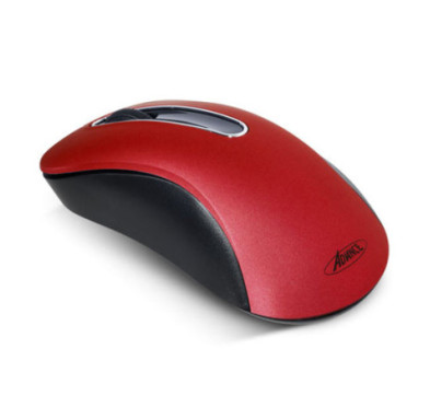 Souris Optique Sans Fil ADVANCE 3D Rouge