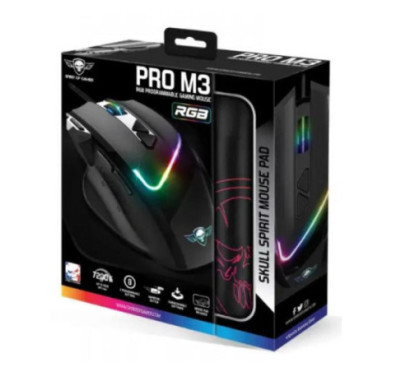 Pack Souris Gamer PRO-M3 RGB Tapis souris