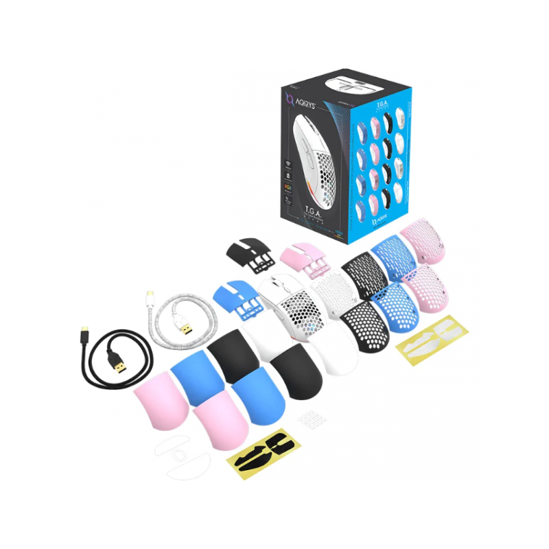 SOURIS GAMER AQIRYS TGA ALPHA - Double mode RGB - 19000 ppp SOURIS GAMER AQIRYS TGA ALPHA - Double mode RGB - 19000 ppp