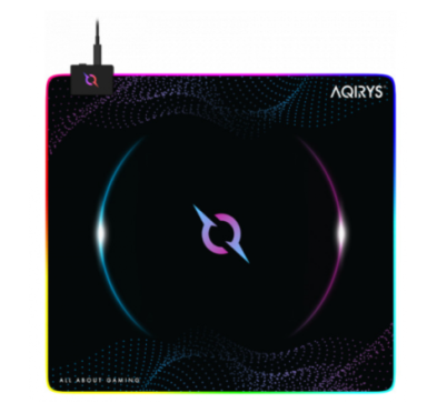Tapis de Souris Gamer AQIRYS ECLIPSE Medium RGB