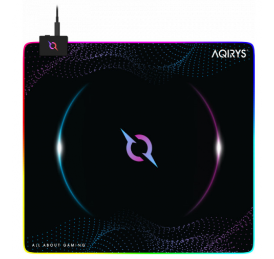 Tapis de Souris Gamer AQIRYS ECLIPSE Medium RGB