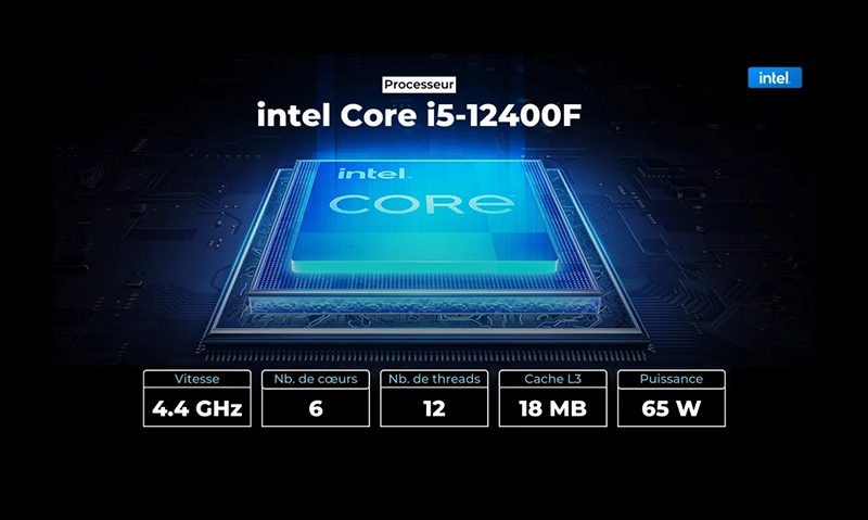 PROCESSEUR I5-12400F